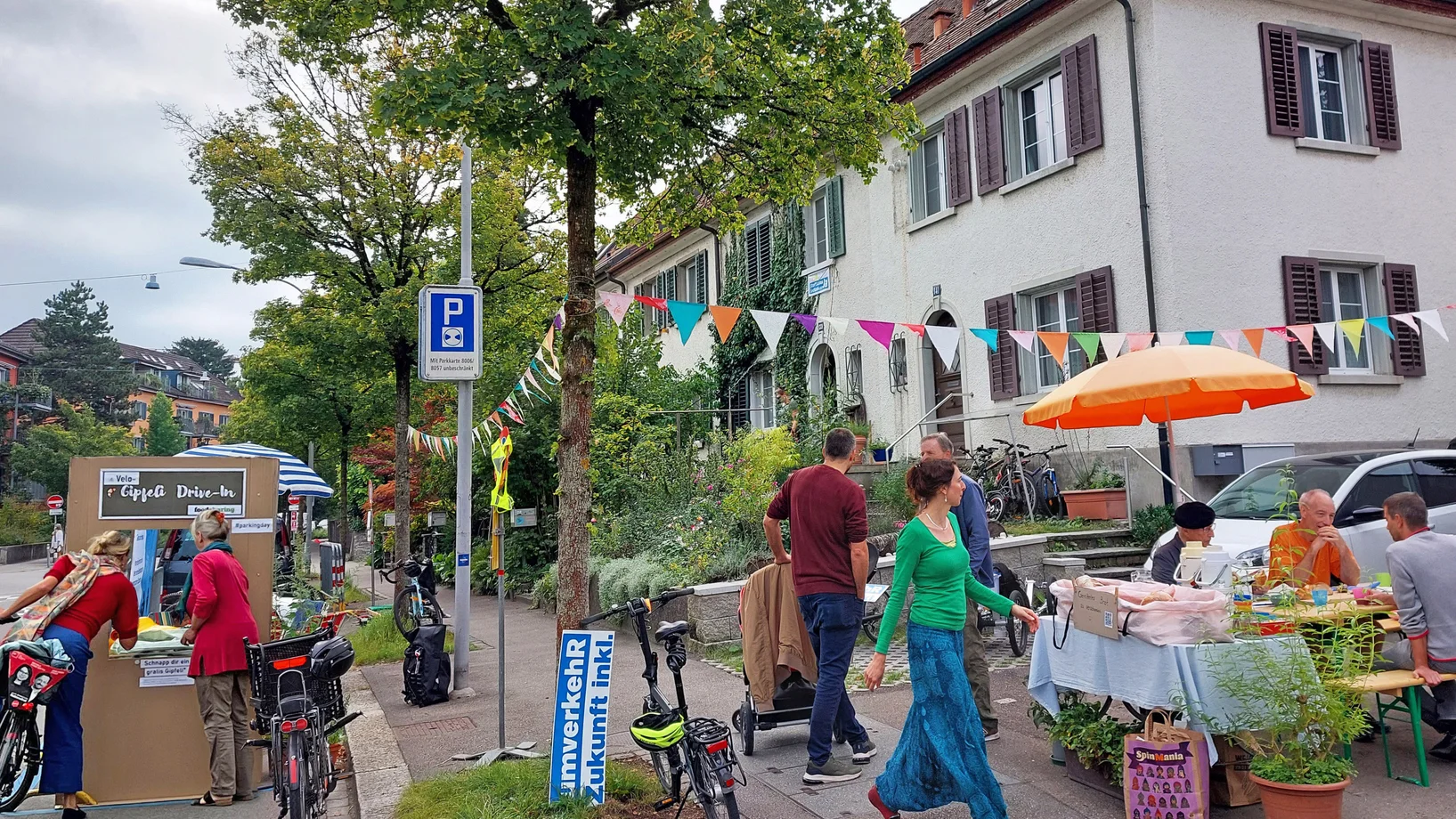 2023 PARK(ing) Day Zürich Scheuchzenstrasse