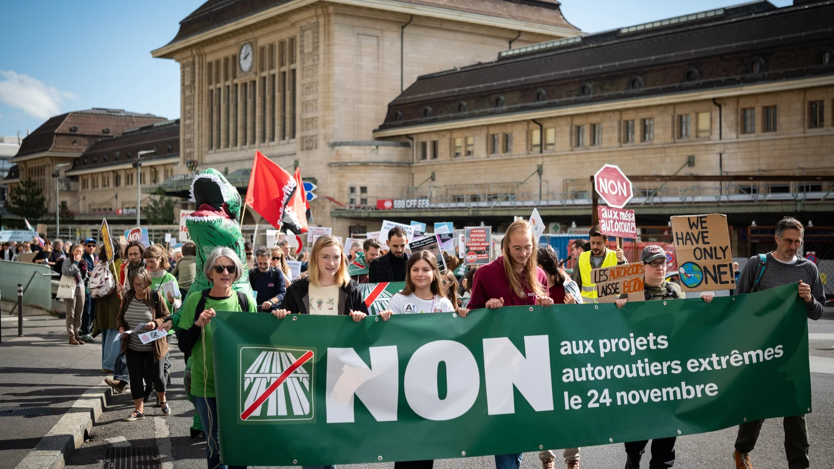 Manif Lausanne