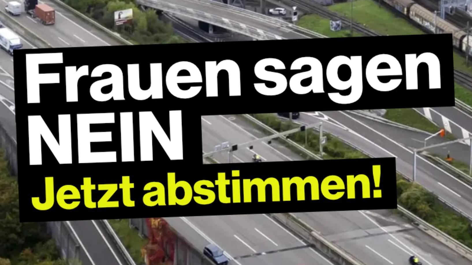 Frauen sagen Nein