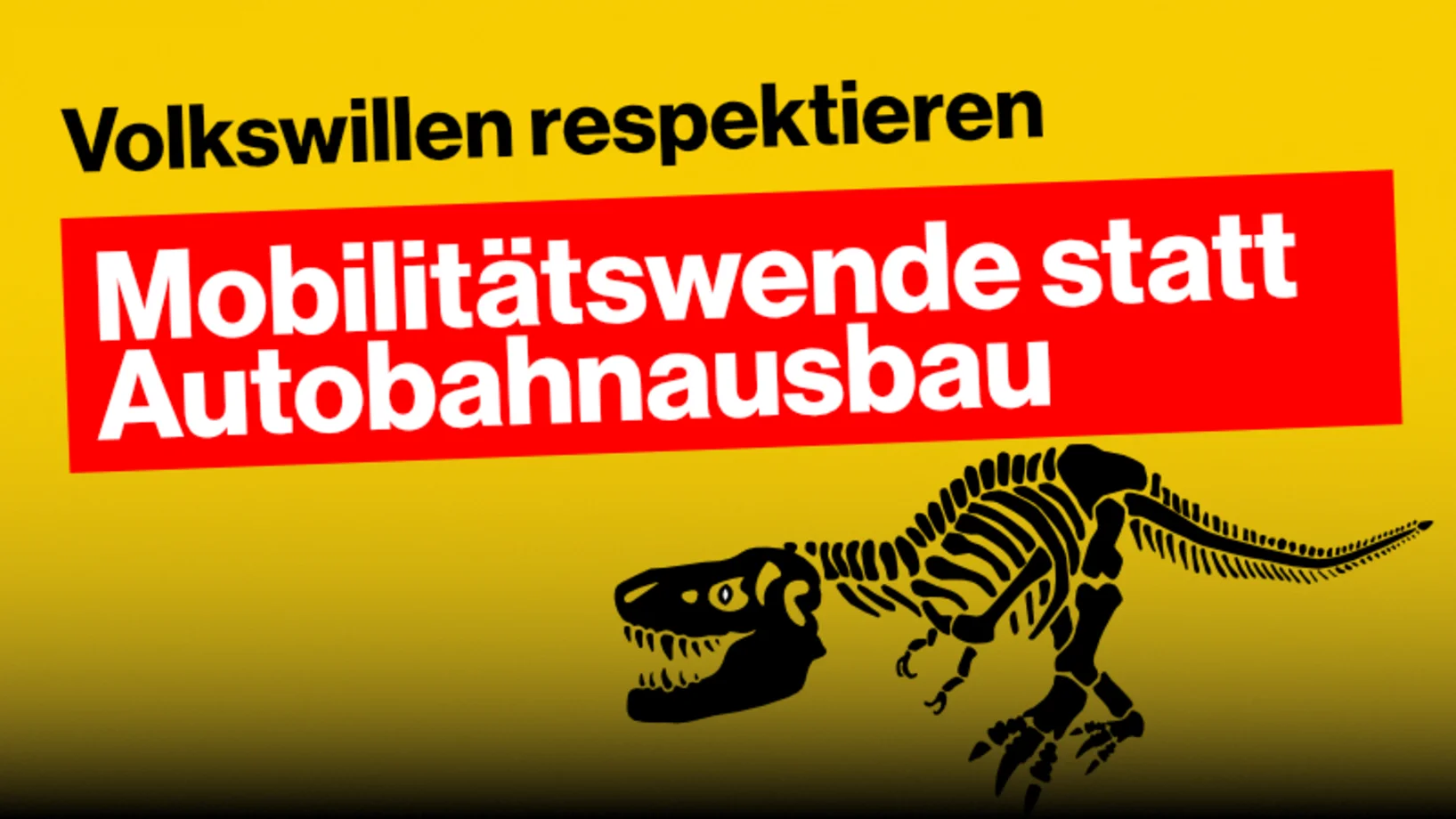 Petition Mobilitätswende statt Autobahnausbau