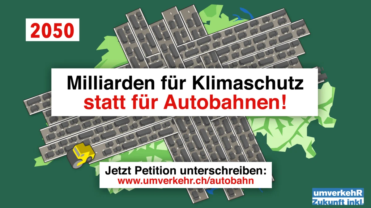 Milliarden für den Klimaschutz statt für Autobahnen