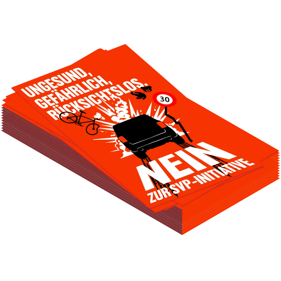 Nein zur SVP-Initiative